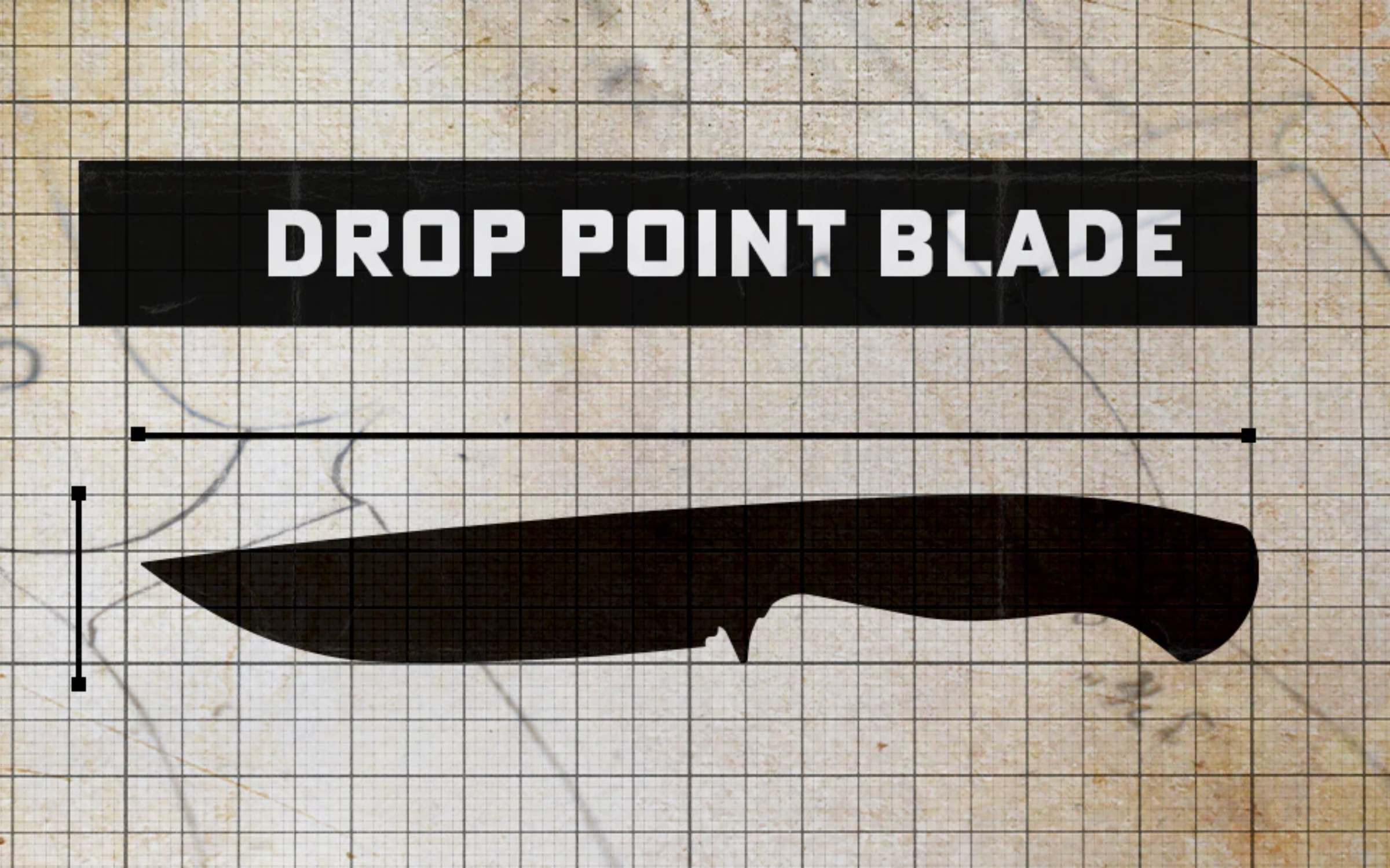 Лезо Drop Point