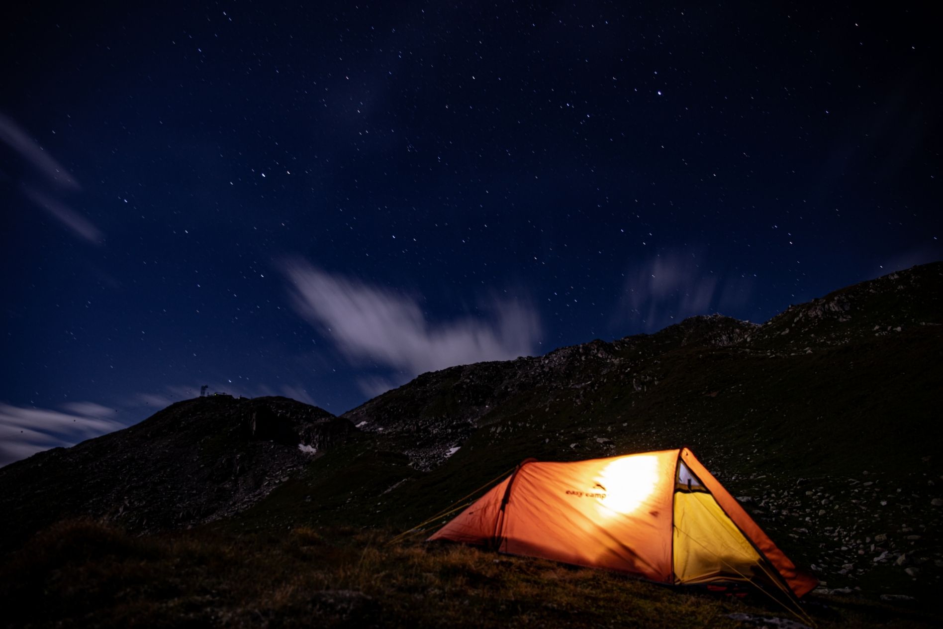 camping night