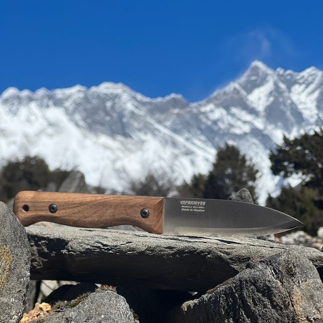 Ножі BPS Knives у горах Непалу: випробування Айленд Пік та Еверест